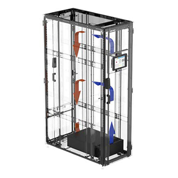 Precision cooling for datacenter racks