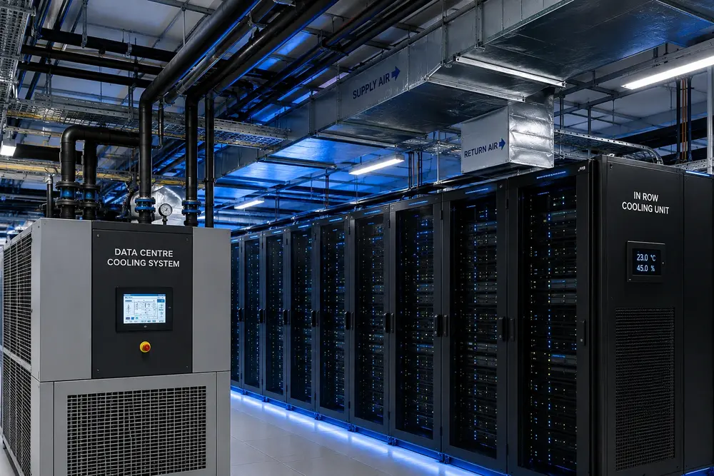Data Centre Cooling Systems (2026): AI Workloads & Design
